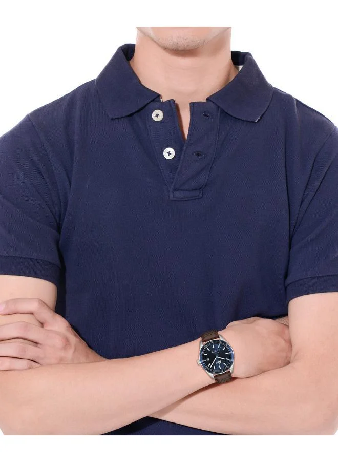 LACOSTE  Boston Analogue Automatic Watch with Leather Strap - 2011377 for Men | Best Price UAE